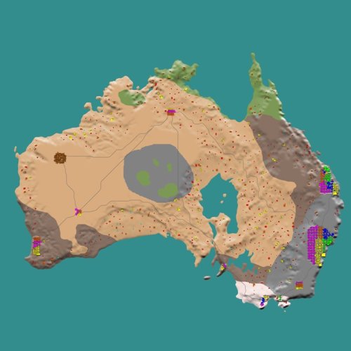 Подробнее о "Карта Австралии"